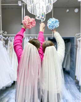 Фата для дівич вечора 