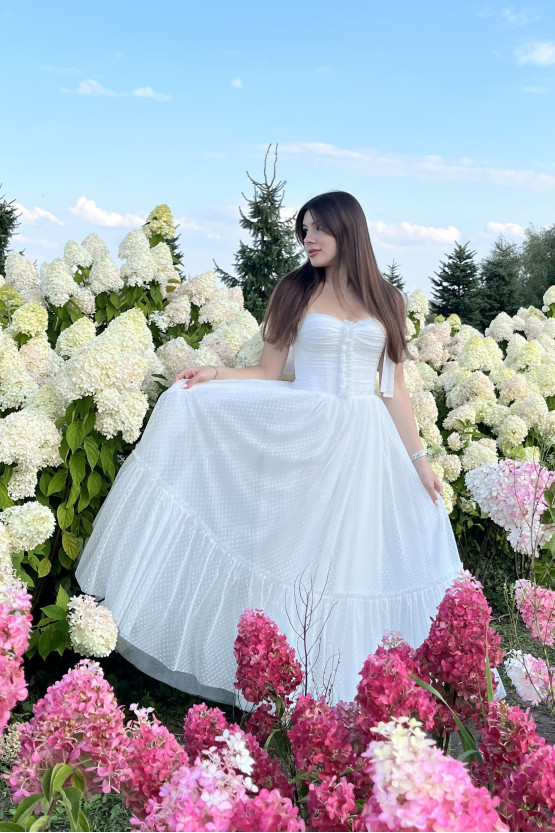 Vesilna suknya Daniella midi