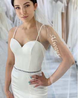 Фата с надписью 1101