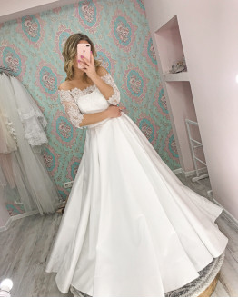 Весільне кружевне болеро