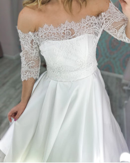 Весільне кружевне болеро