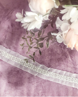 Пояс для весільної сукні 0404