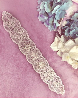 Пояс для весільної сукні 0032