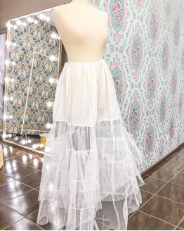 Жорсткий фатиновий весільний під'юбник