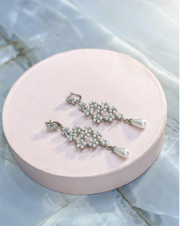 Весільні сережки 562