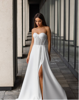 Весільна сукня Бюстьє