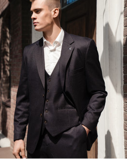 Чоловічий костюм plus size  А-252