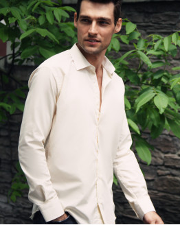 Чоловіча сорочка айворі