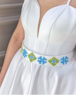 Пояс декорованний бісером