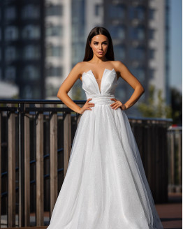 Весільна сукня Тюльпан Глітер