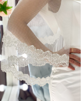 Свадебная фата 555