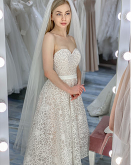 Весільна фата 324 з блиском