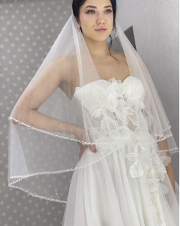 Свадебная фата  470 короткая